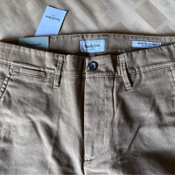 Men's Goodfellow & Co Tan Pants Size 32x30 NEW‎ - Picture 11 of 15